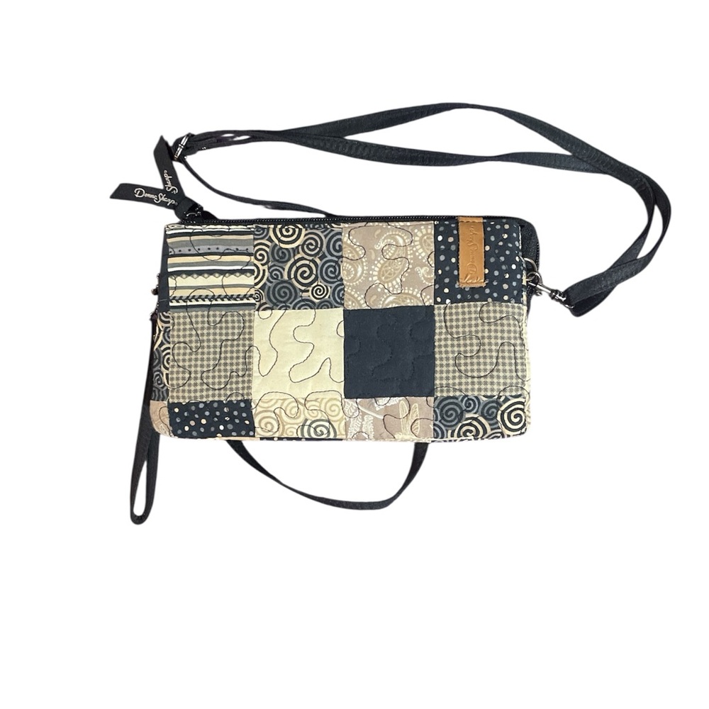 Patchwork Crossbody Bag By Donna Sharp - Black An… - image 2